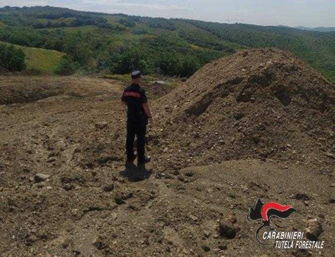 Scavi «abusivi» per fare una vigna: scatta la maximulta di 20mila euro