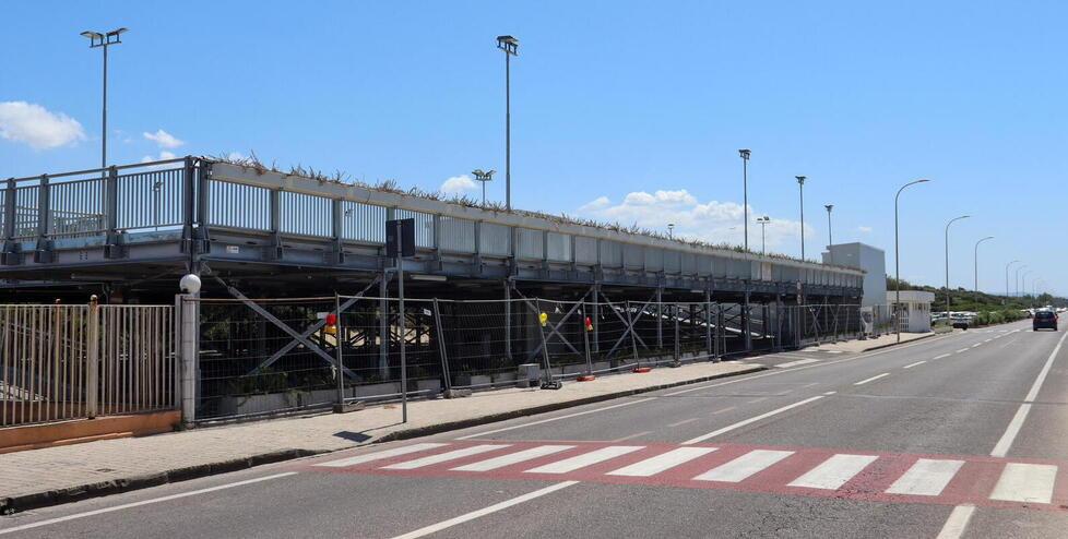 Il nuovo parcheggio multipiano di Marina di Pisa