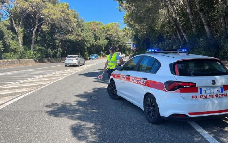 Dal cellulare alla guida all’uso improprio del clacson. Ecco le multe della municipale a Quercianella