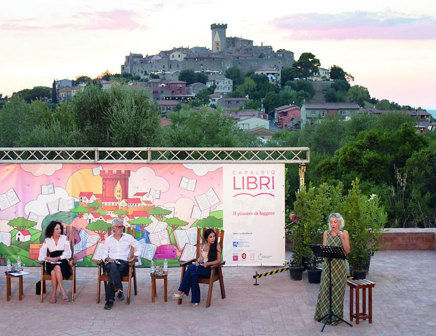 A Capalbio il piacere di leggere con incontri, dibattiti e grandi ospiti