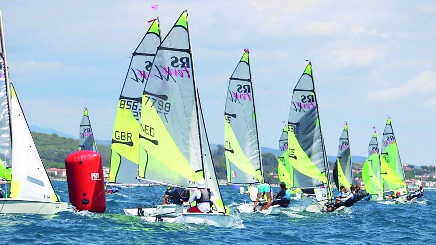 Il mondiale di Rs-Feva parla inglese. La coppia follonichese è seconda