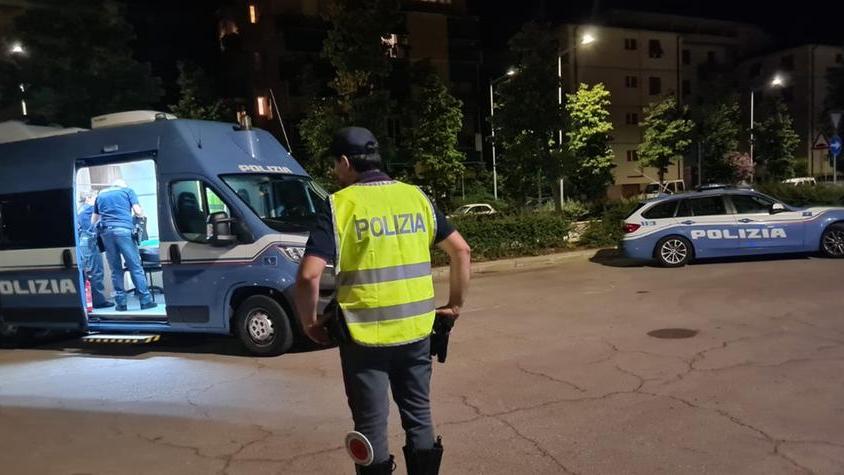 I controlli della polizia a Follonica