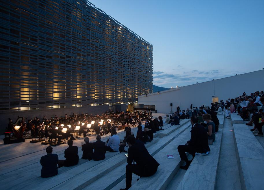 Un concerto dell’orchestra del Maggio nell’estate 2020 nella cavea