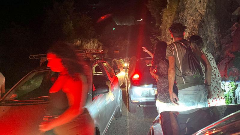 Evento in cava a Carrara, traffico in tilt