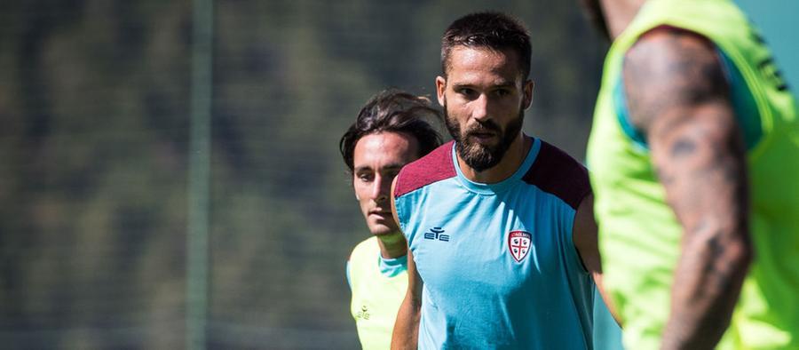 
	Leonardo Pavoletti in allenamento in Valle d'Aosta (foto cagliaricalcio)

