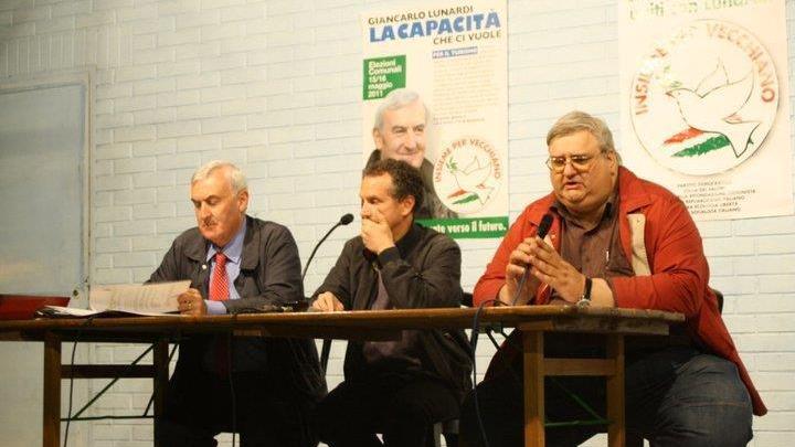 Rodolfo Pardini è il primo a destra