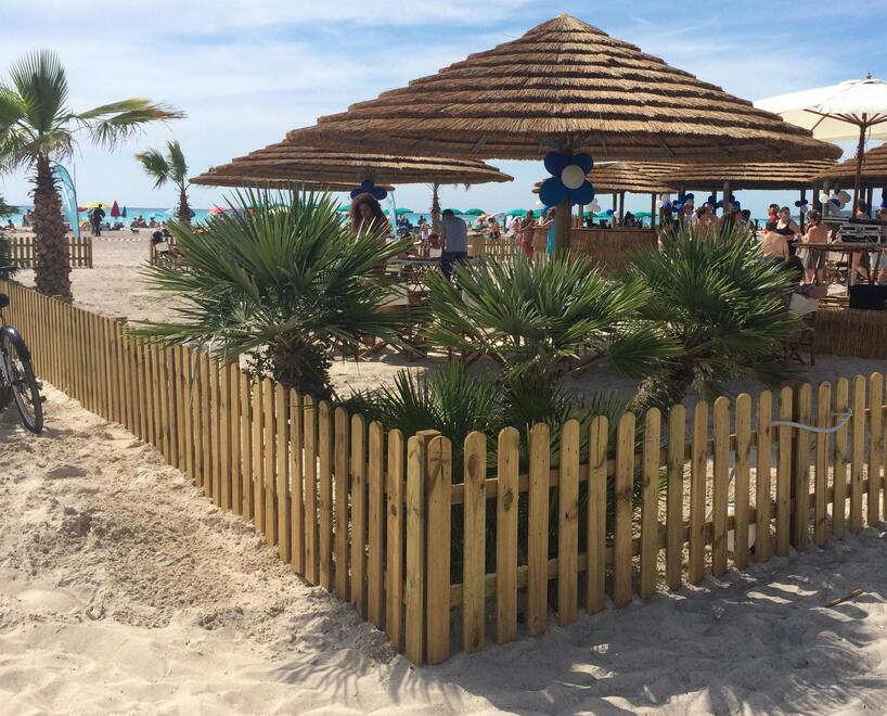 Uno scorcio del Punto Azzurro delle Spiagge Bianche