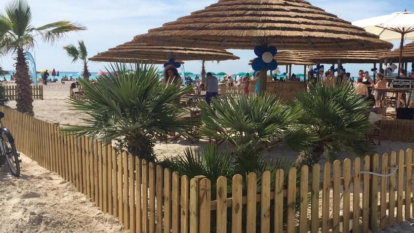 Uno scorcio del Punto Azzurro delle Spiagge Bianche