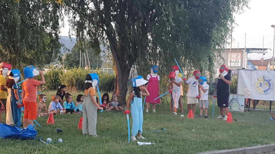 Un momento del Fencing Summer Camp 2023 a Fornacette