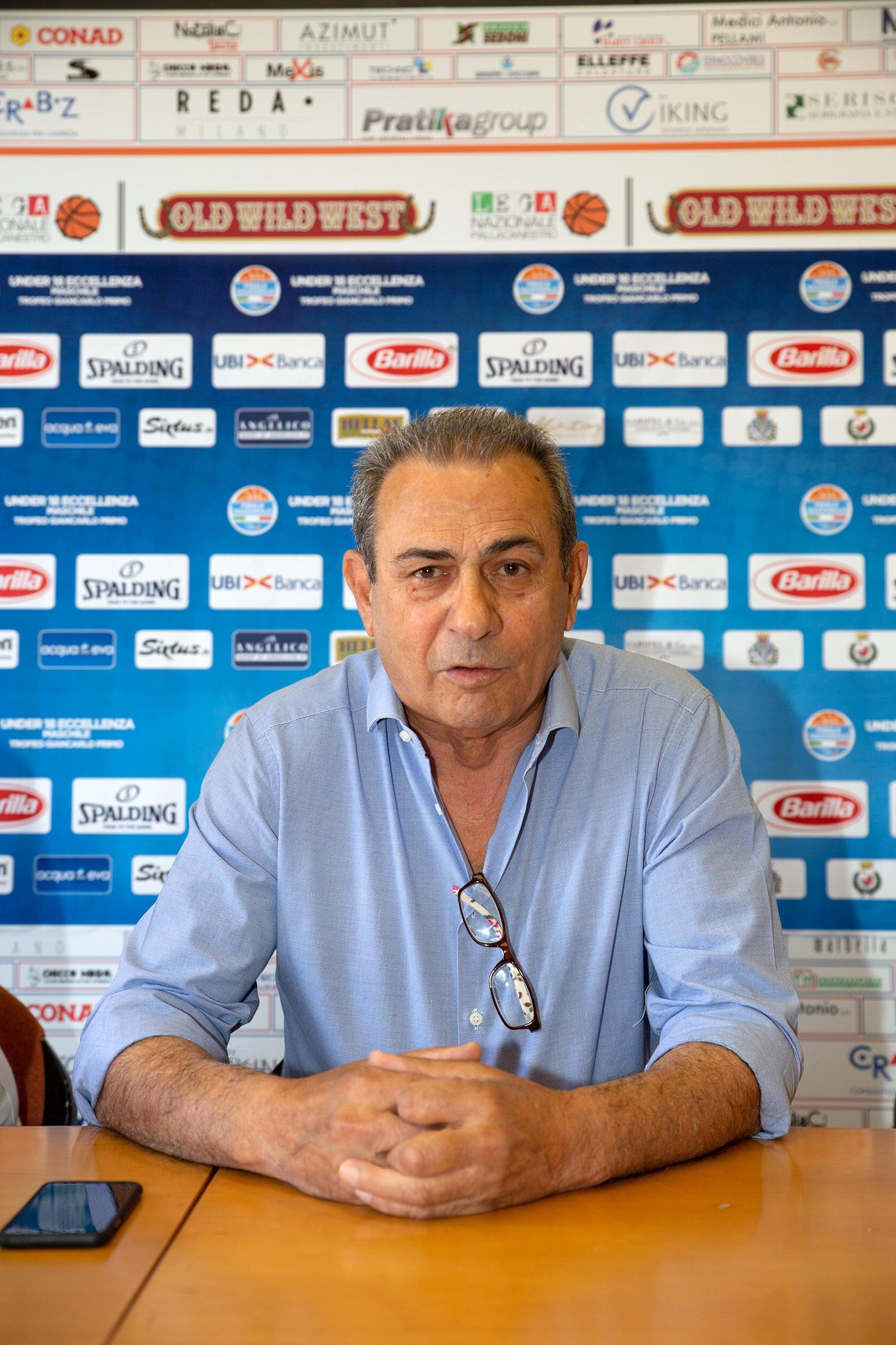 Giampiero Cardelli presidente Montecatini terme Basketball
