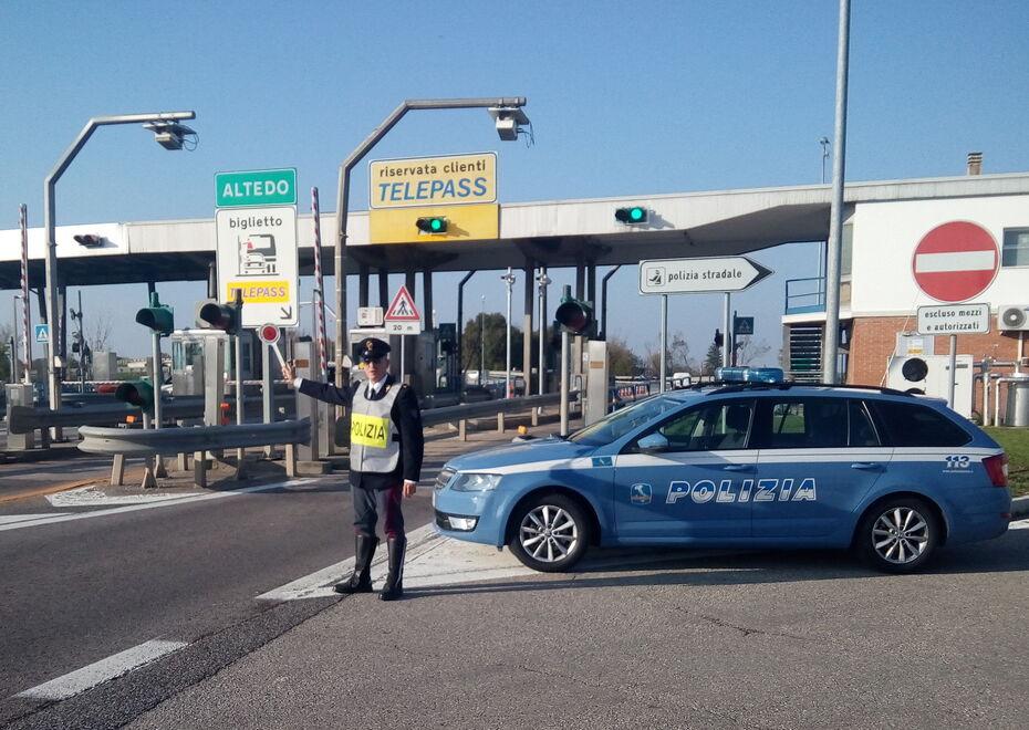 Ferrara, in aumento le violazioni alla guida: più contravvenzioni sulla A13