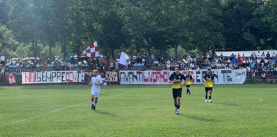 In 400 sull’Appenino per il Livorno: Bartolini-gol, applausi per Sabattini