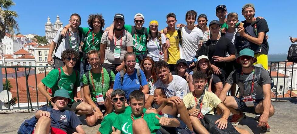 La carica dei 620 in Portogallo: «Che gioia l’incontro col Papa»