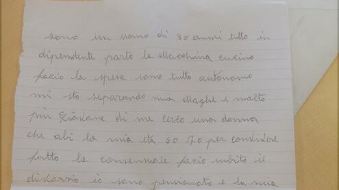 Franco, 80 anni, si sta separando ma cerca una terza moglie: «Non so vivere solo»