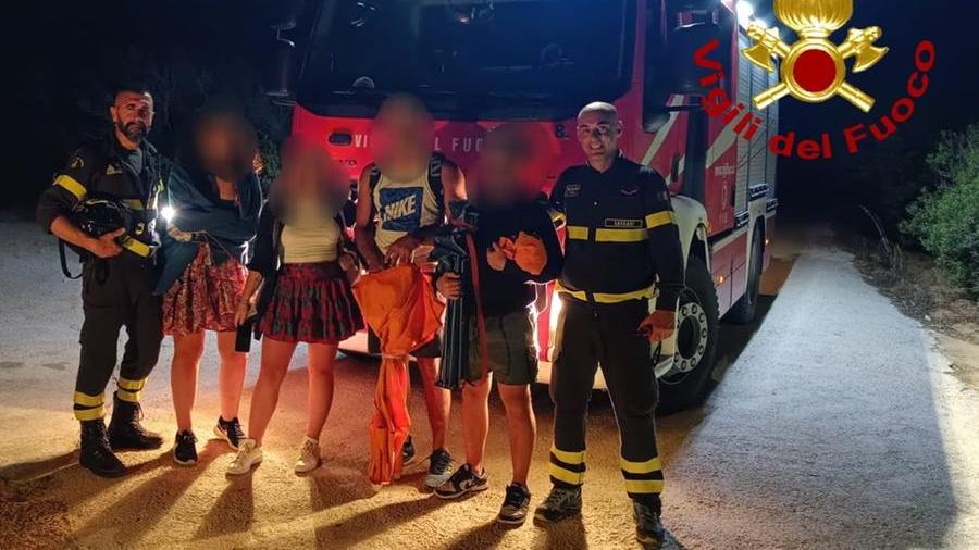 Quattro ragazzi si perdono tra Costa Serena e Punta Sardegna: ritrovati dai vigili del fuoco di Arzachena