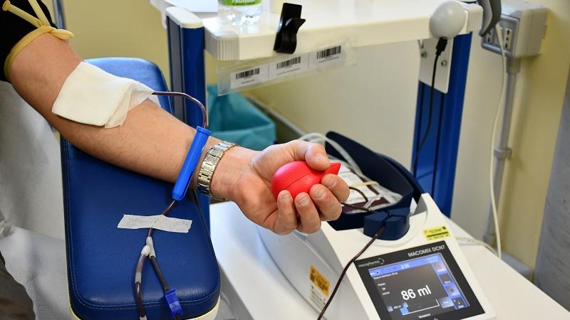 Una donazione di sangue