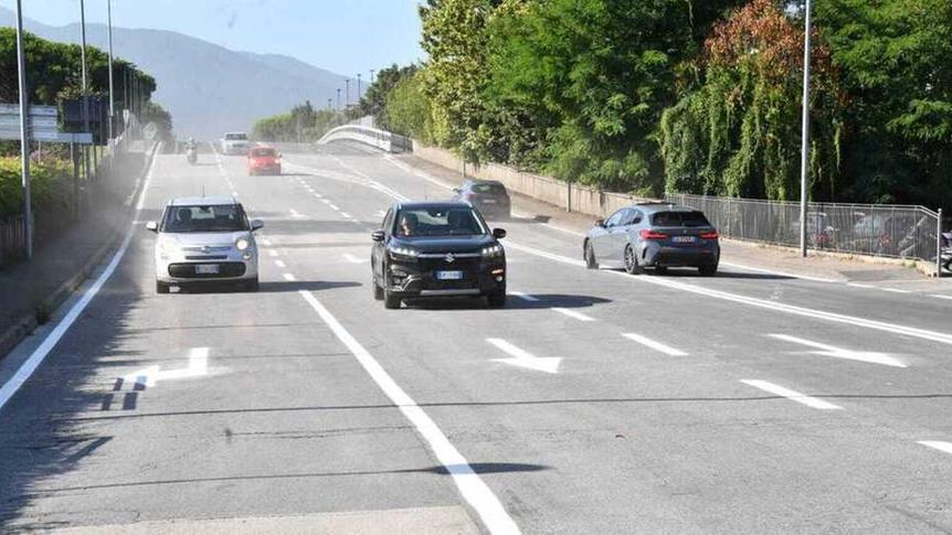 Il cavalcaferrovia riaperto alla circolazione