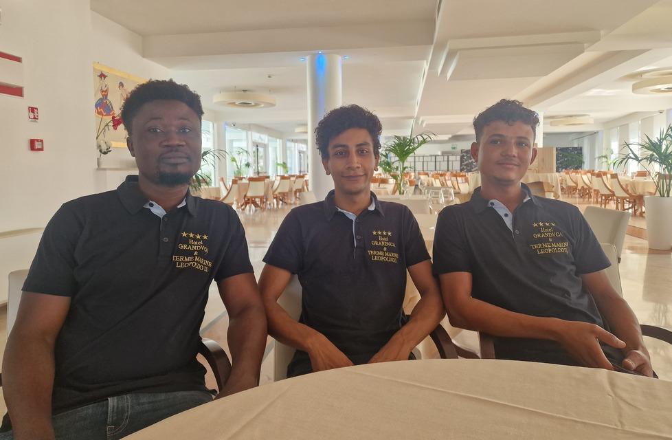 Sunday, Mohamed e Hamza: la fuga dall’Africa e la nuova vita in Maremma