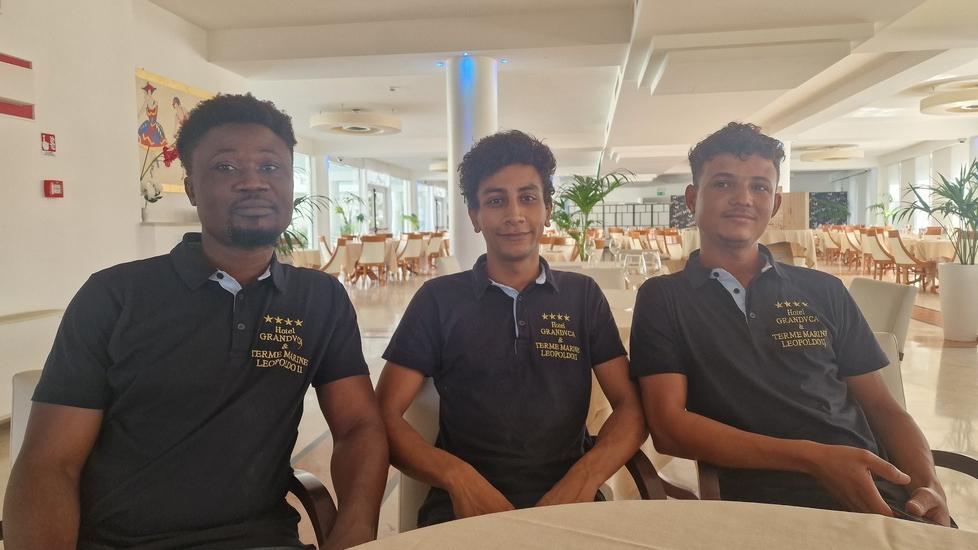 Sunday, Mohamed e Hamza: la fuga dall’Africa e la nuova vita in Maremma