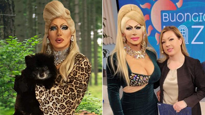 Ivana Tram, la drag queen animalista che prende in giro la ex moglie di Trump: «Troppi fingono di non essere quello che sono»