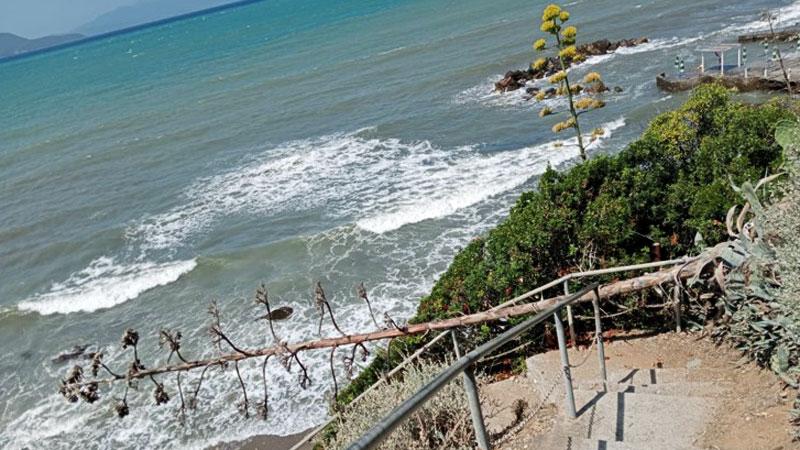 Spiagge urbane a Piombino, frane e criticità: così i gioielli sono poco sfruttati
