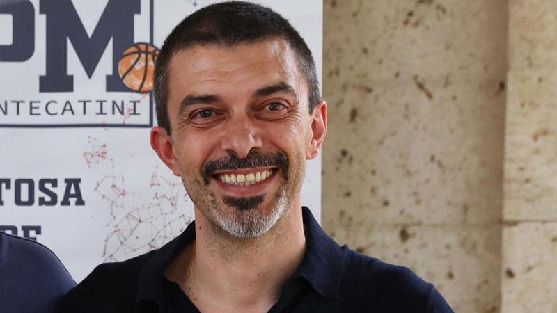 
	Marco Del Re allenatore della Gema Montecatini in serie B Nazionale

