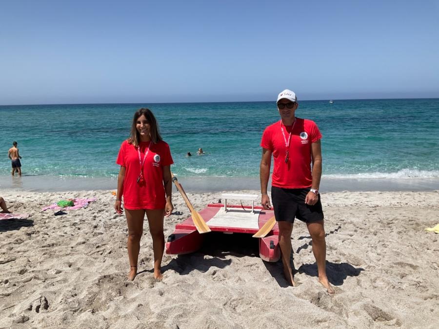 Sicurezza in mare: nelle spiagge del Sinis da oggi 10 agosto ci sono i bagnini