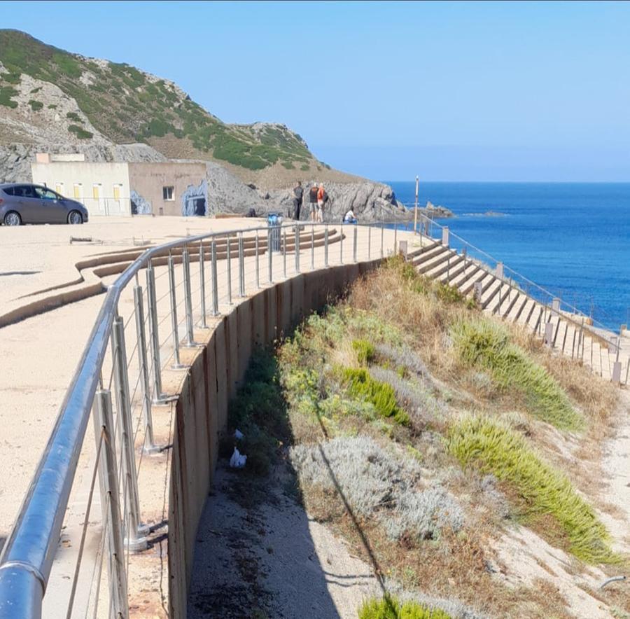 Sassari, nuovo look per la gradinata dell’Argentiera