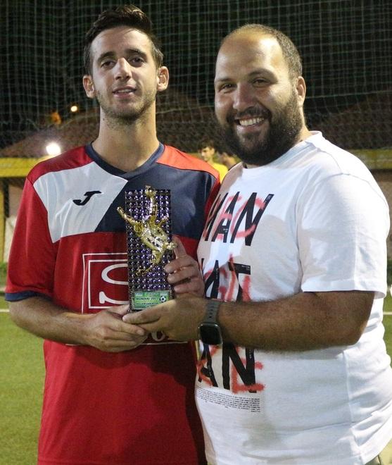 Bastieri premiato come miglior giocatore della serie A