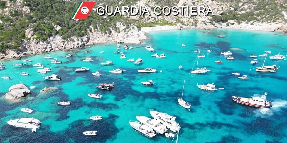 La Maddalena, portavano turisti abusivamente: 21 barche multate per 25mila euro