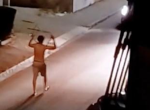 
	Un fotogramma del video realizzato dai residenti di via Roma


