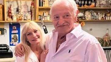 Marco Antignano con la moglie Stefania Filiè nel loro ristorante