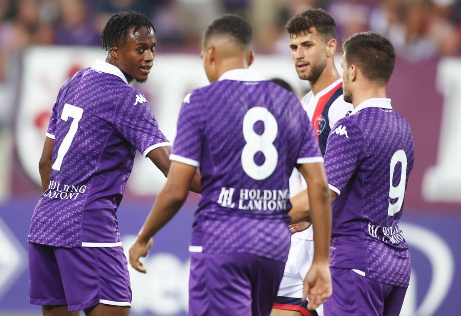 
	Kouame, Sabiri e Jovic

