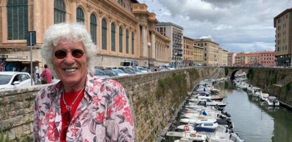 La Livorno di Ninetto Davoli: torta, Mercato e la Venezia: «Ma quanto è bella»