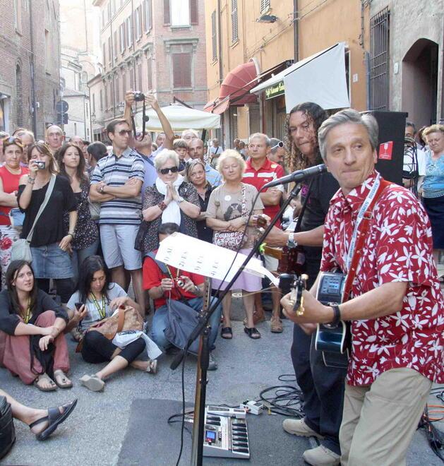 L’officina del Ferrara Buskers Festival