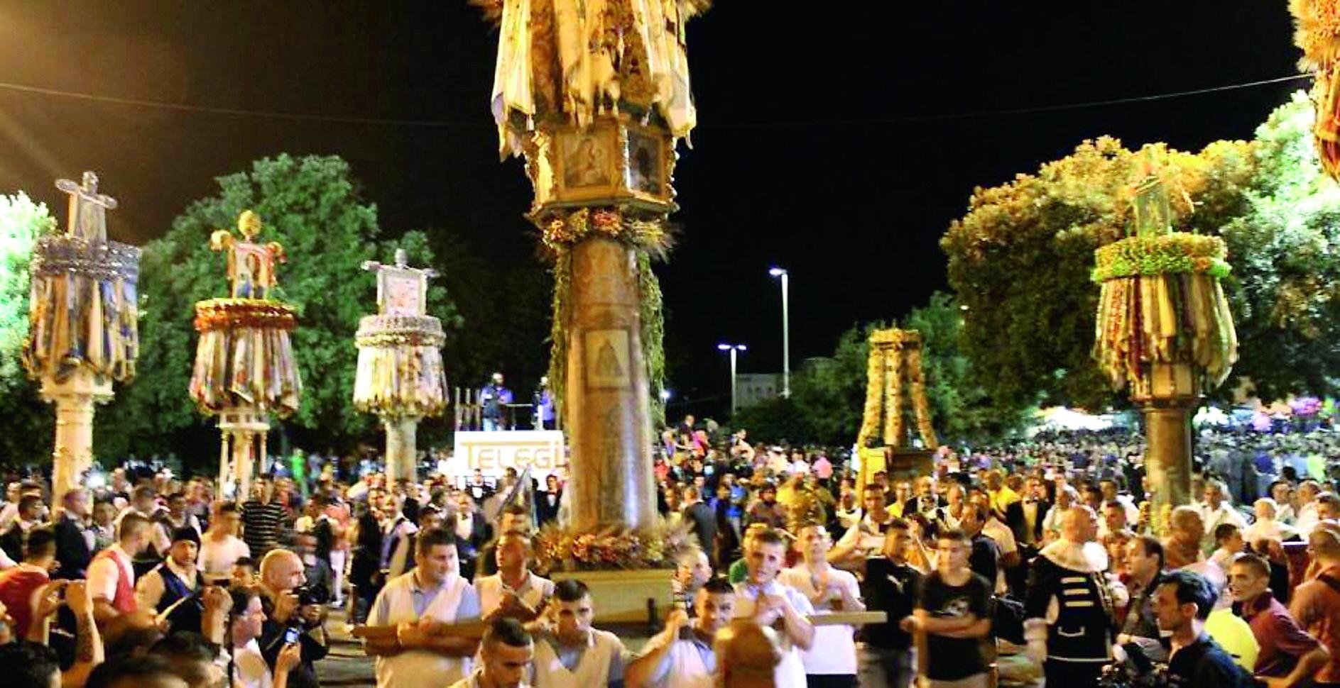La grande giornata dei Candelieri: vestizione dei ceri e la Festha Manna può cominciare