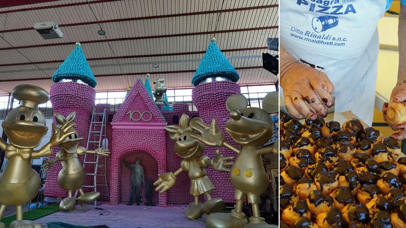 Orentano, Dolcione da 35mila bignè per celebrare il castello dei sogni targato Walt Disney