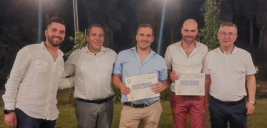 Il gruppo premiato al Sardinia food award
