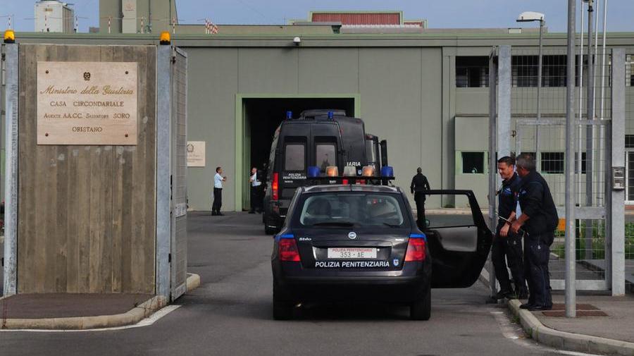 L'ingresso del carcere di Massama
