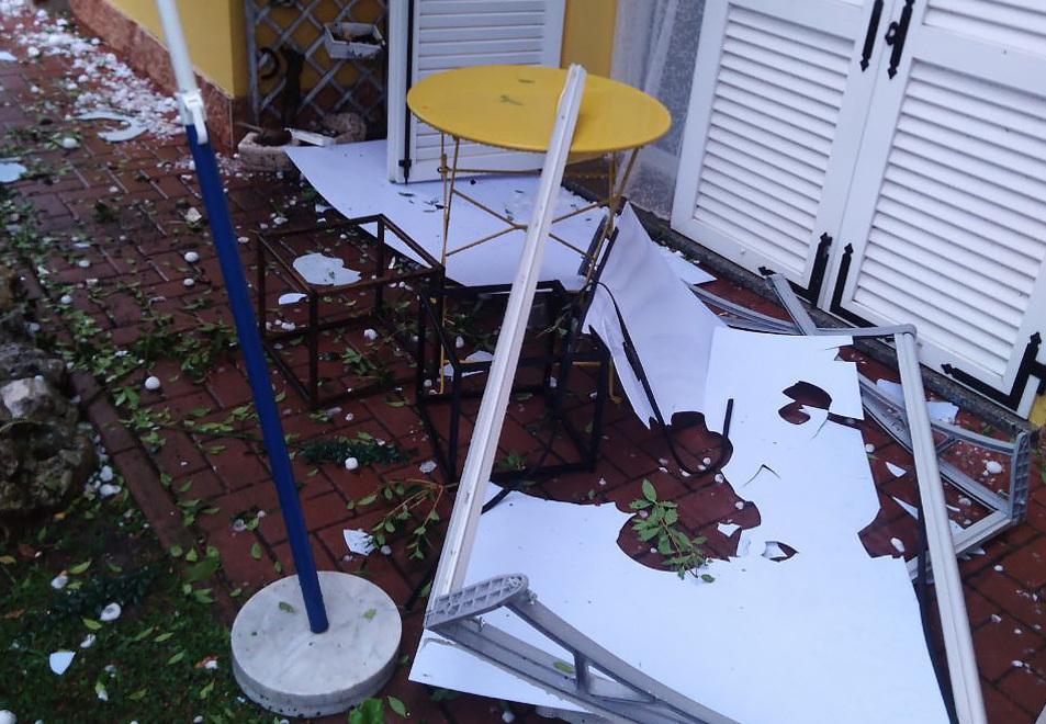 Cento, l’appello dopo la grandinata: «Aspettiamo gli aiuti»