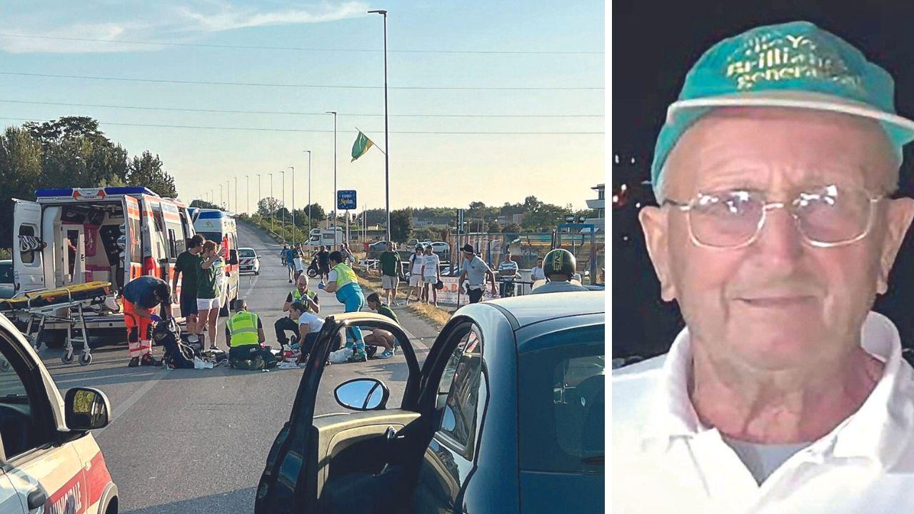 Querceta, Fulvio ucciso da una moto mentre andava alla "sua" sagra del Ranocchio<br>