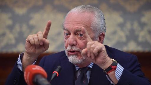 Calcio, De Laurentiis all'attacco della Figc su clausola Spalletti: «Questione di principio»
