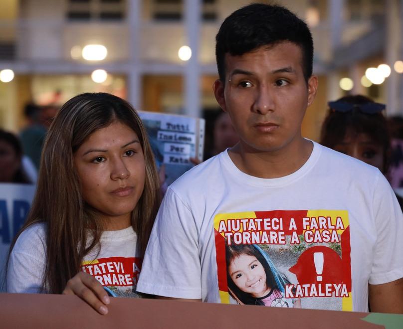 
	I genitori di Kata, Miguel Chicllo Romero e Katherine Alvarez

