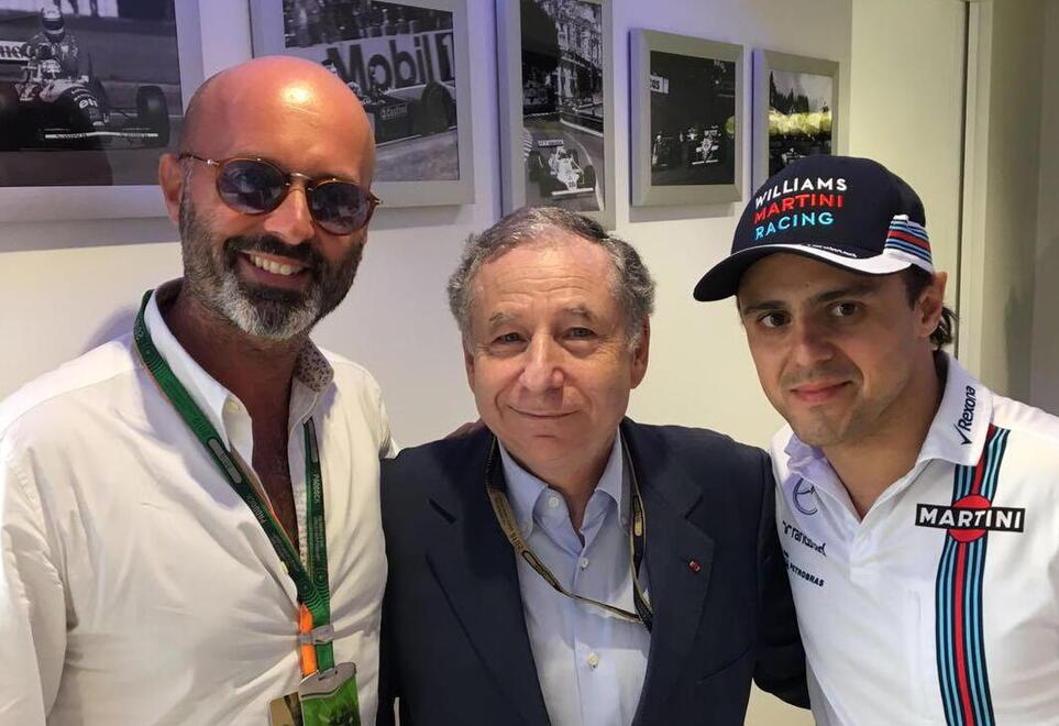 I piloti di Formula 1 vestono livornese: Pasquini “conquista” anche la Cina