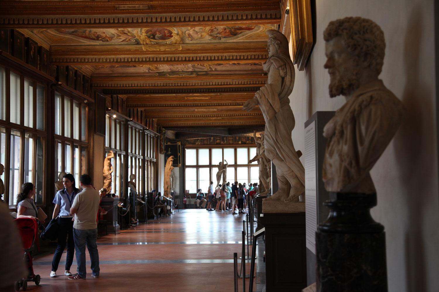 Firenze, agli Uffizi 65mila visitatori per il ponte di Ferragosto