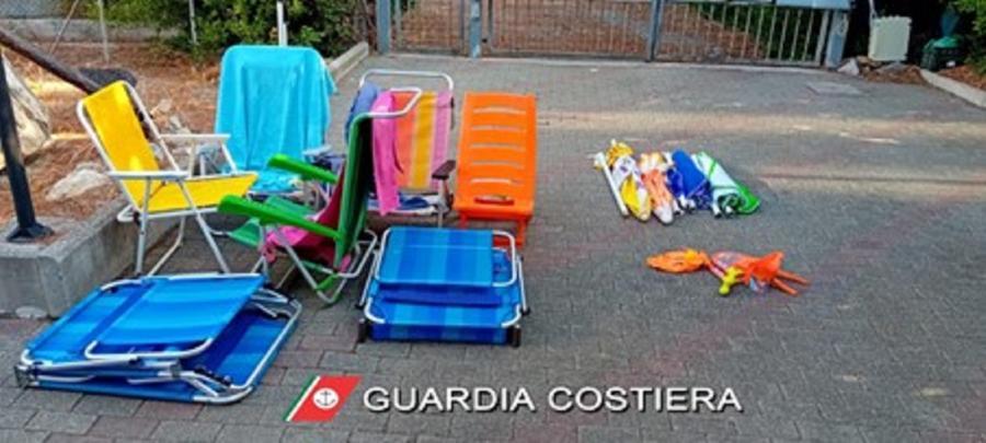 
	Le attrezzature sequestrate

