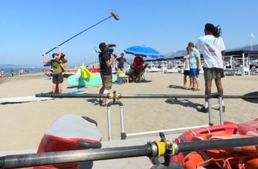 La Bbc registra uno show sull’Italia a Forte dei Marmi