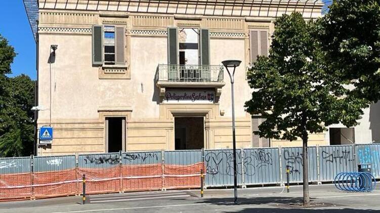 L’edificio dell’ex Lucciola