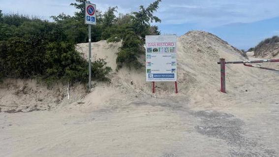 Un ingresso alle Spiagge Bianche