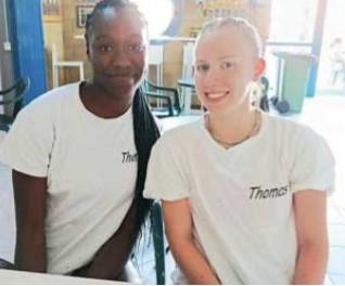 
	Charity Iyamu e a destra Margherita Rossi

